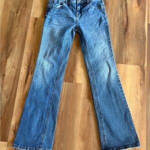Justice Premium Jeans Girls 12R  Boot Cut Simply Low  Jeans